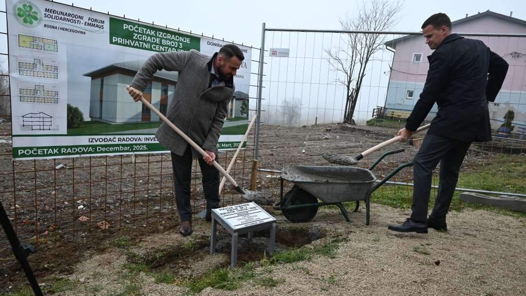 Položen kamen-temeljac za novi objekt Prihvatnog centra “Duje” u Doboj Istoku