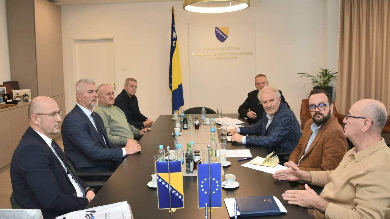 Delegacija boračkih udruženja iz Viteza kod potpredsjednika FBiH Refika Lende