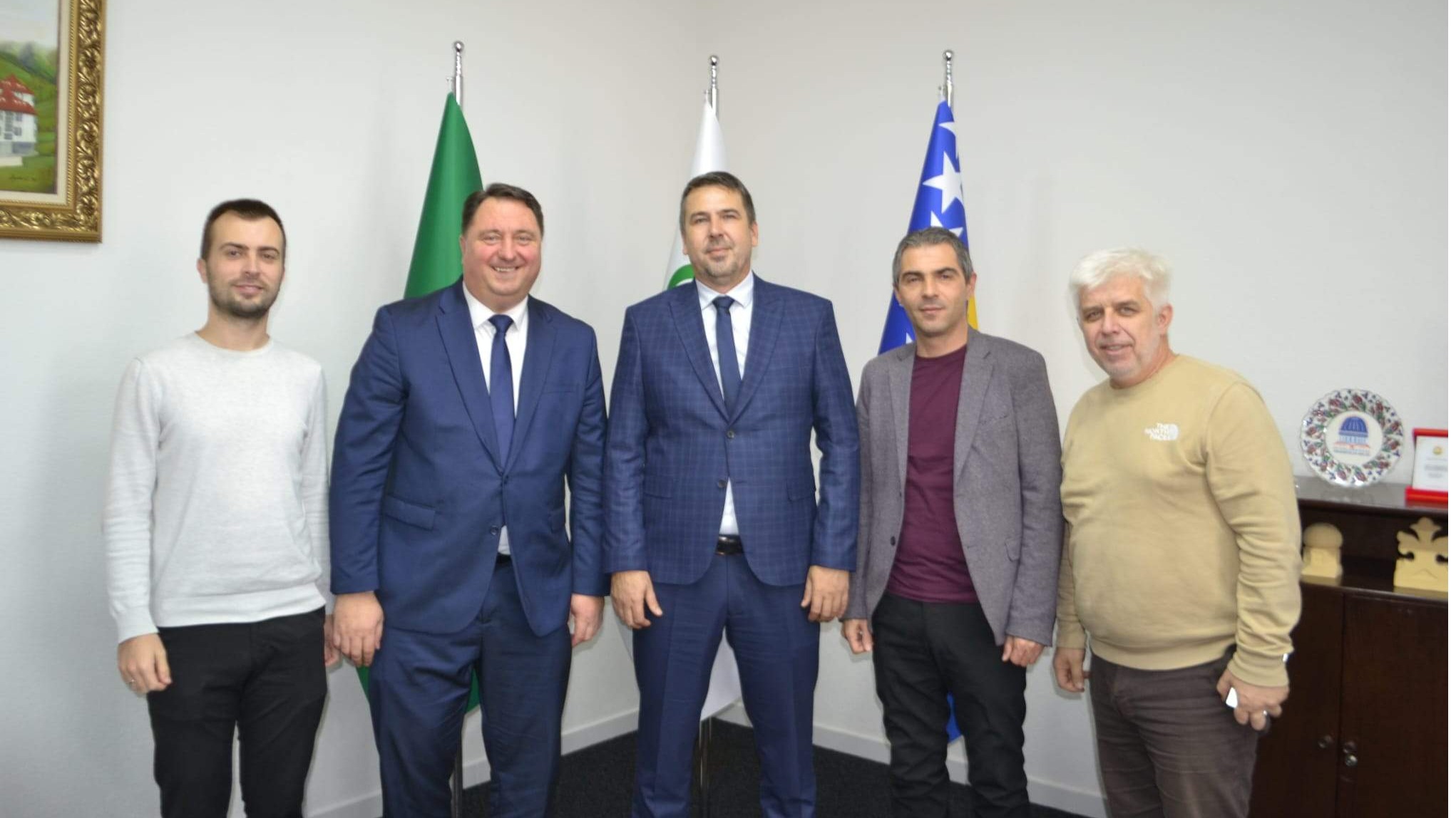 Delegacija Media centra posjetila Vakufsku direkciju: Čestitke novom direktoru Husi Salihoviću