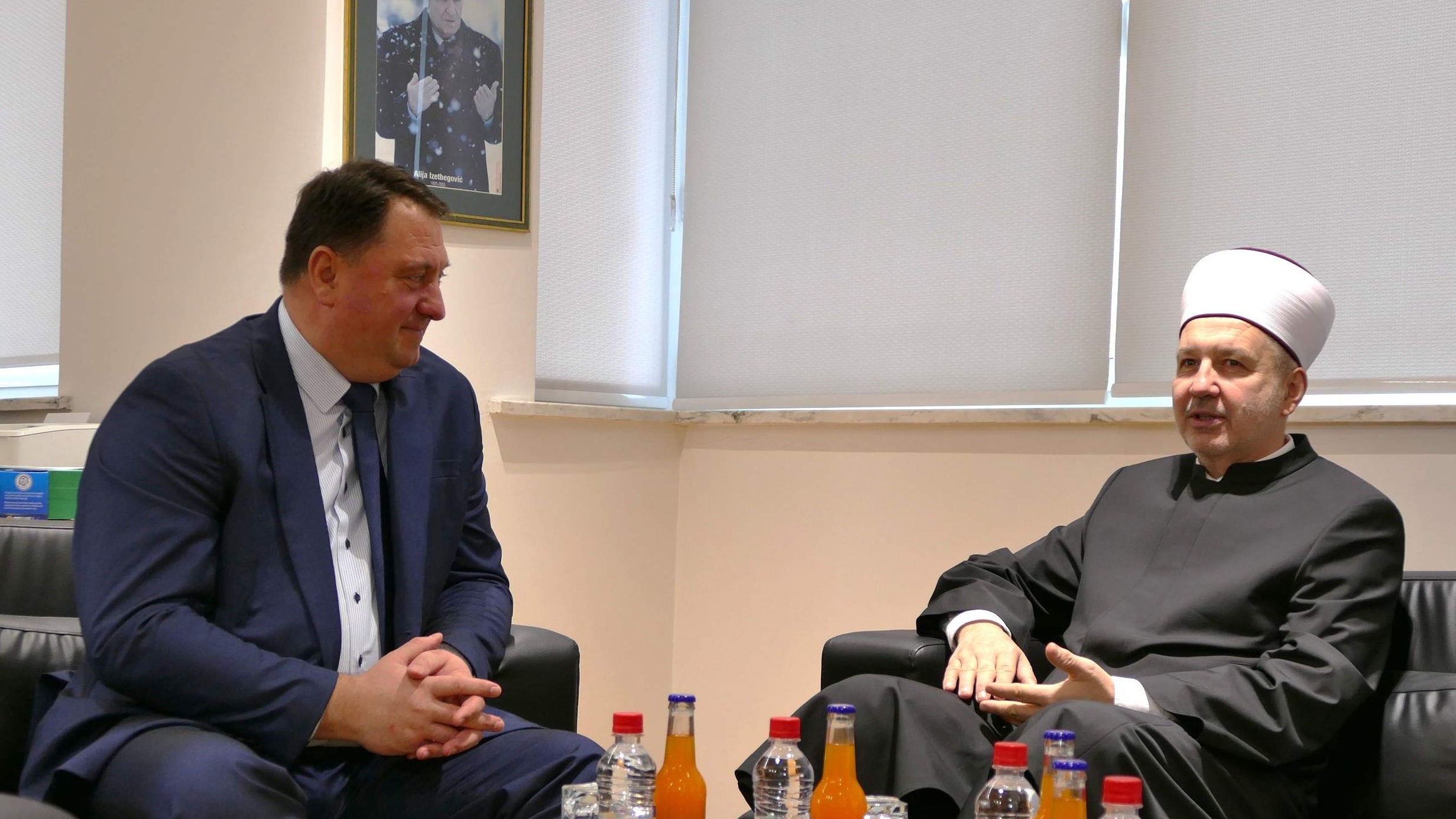 Muftija Grabus u posjeti Media centru: Ključna je medijska nezavisnot