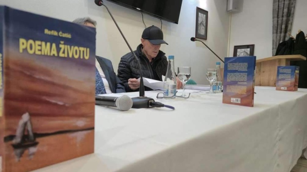 Predstavljena knjiga 'Poema života' autora Refika Ćatića