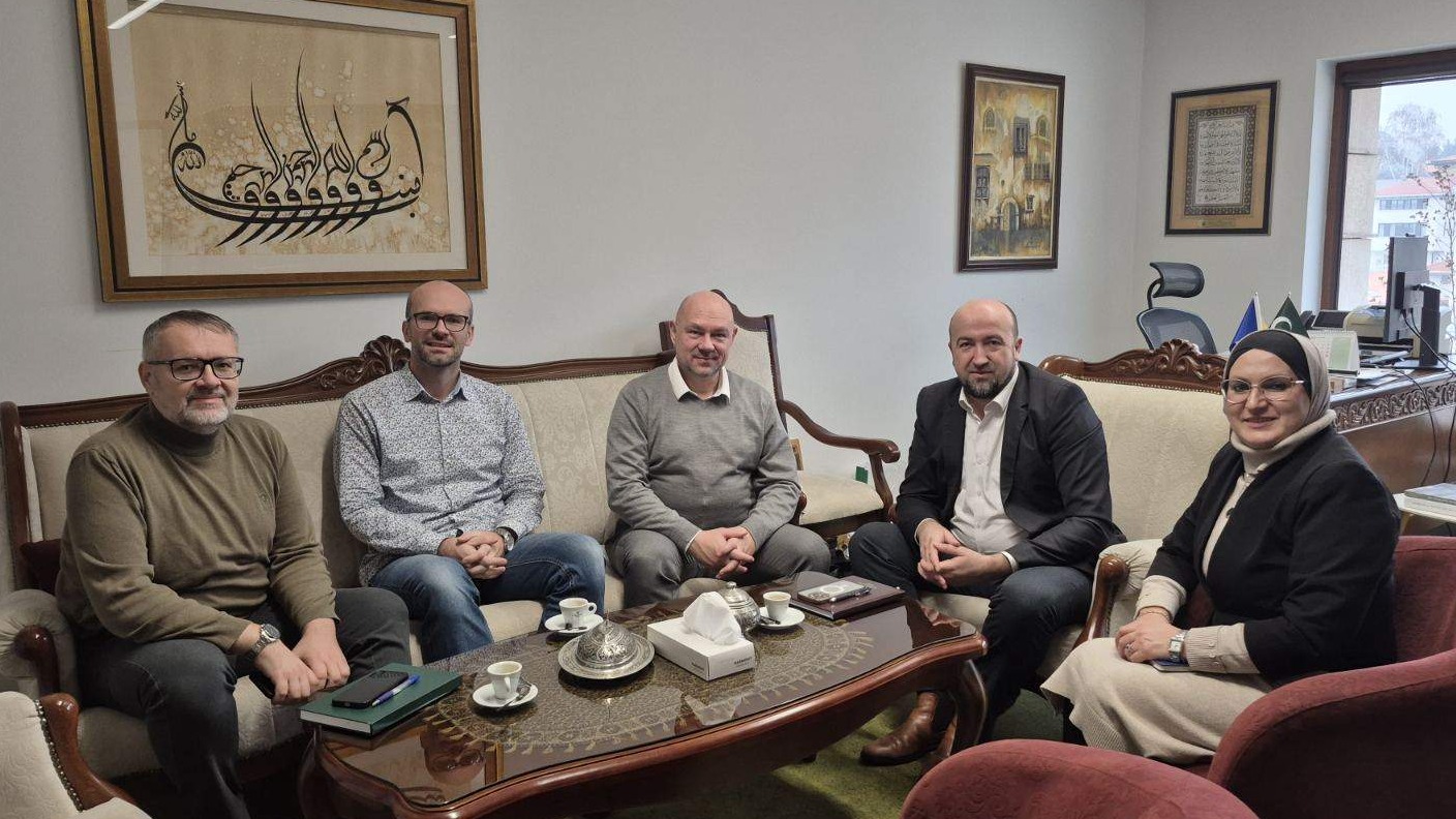 Direktor JU "Dječiji dom" Bjelave posjetio Upravu za vanjske poslove i dijasporu Rijaseta Islamske zajednice u BiH