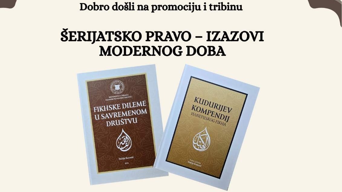 IPF Bihać: Promocija knjiga i tribina o šerijatskom pravu i izazovima modernog doba