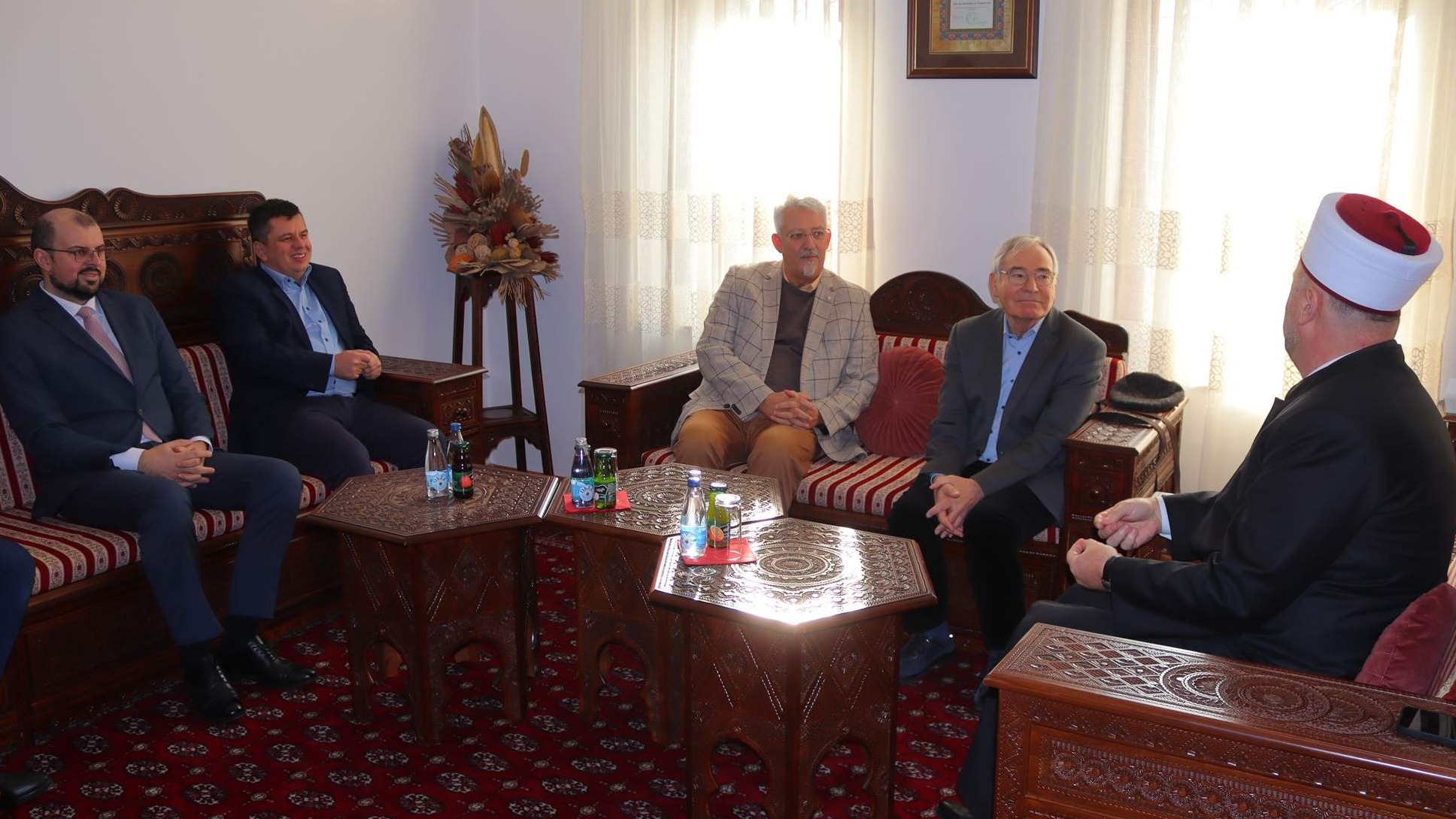 Prof. dr. Stefan Schreiner i Stephan Raabe posjetili muftiju zeničkog: Gradnja mostova među religijskim zajednicama