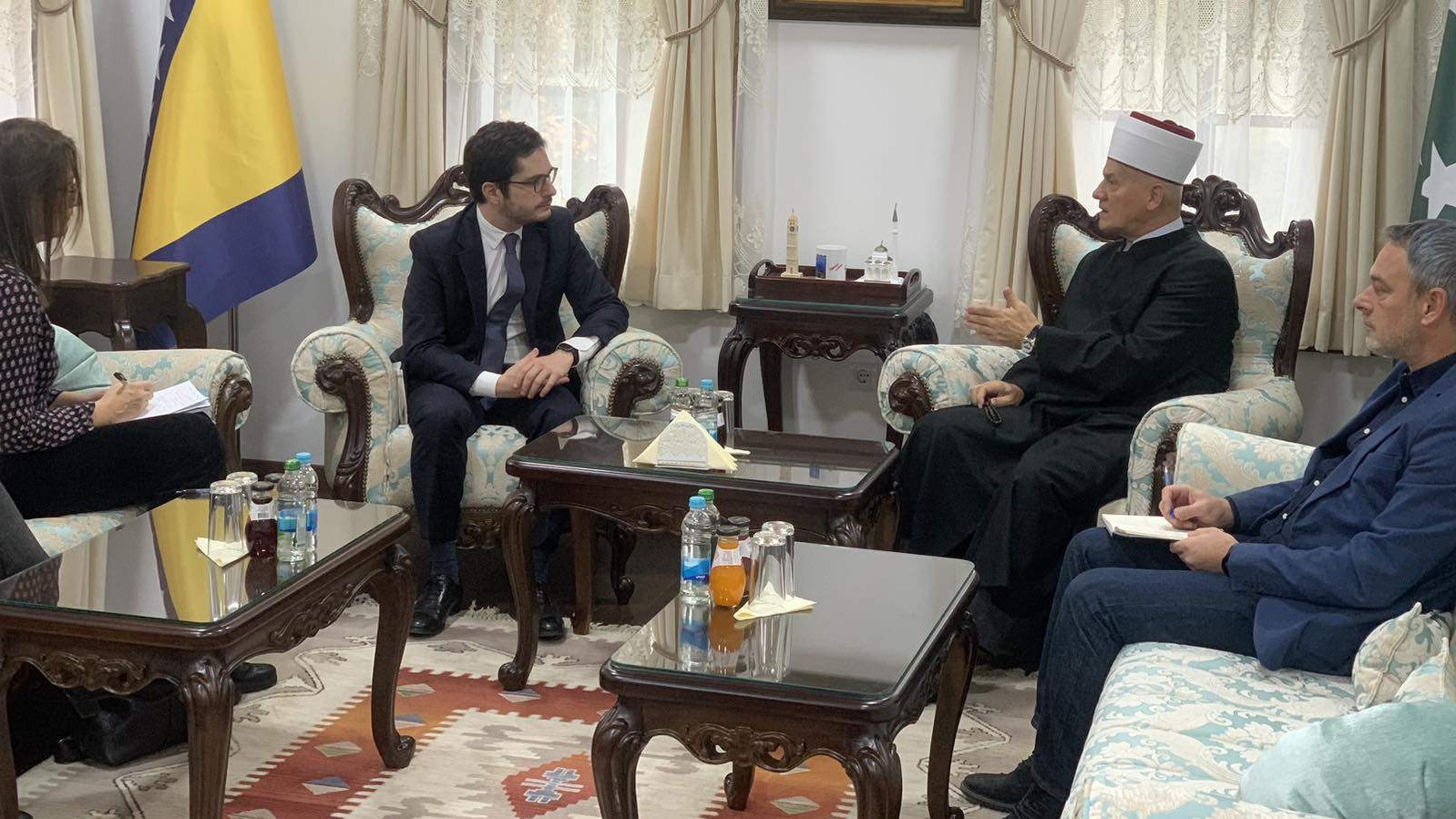 Ambasador Francuske u posjeti Muftijstvu banjalučkom: Razgovor o pružanju podrške u projektima