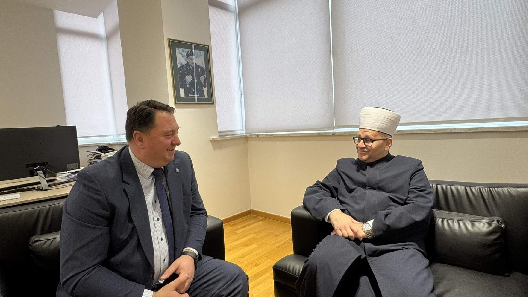 Muftija mostarski dr. Salem-ef. Dedović posjetio Media centar Islamske zajednice u BiH