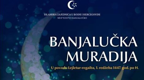Banjalučka muradija 24. decembra u Ferhat-pašinoj džamiji