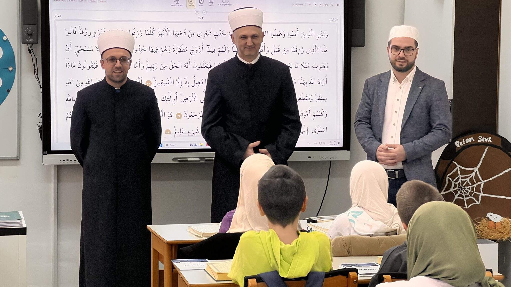 MIZ Sarajevo: Posjete mektebima Grbavica 2, Hrasno i Pofalići