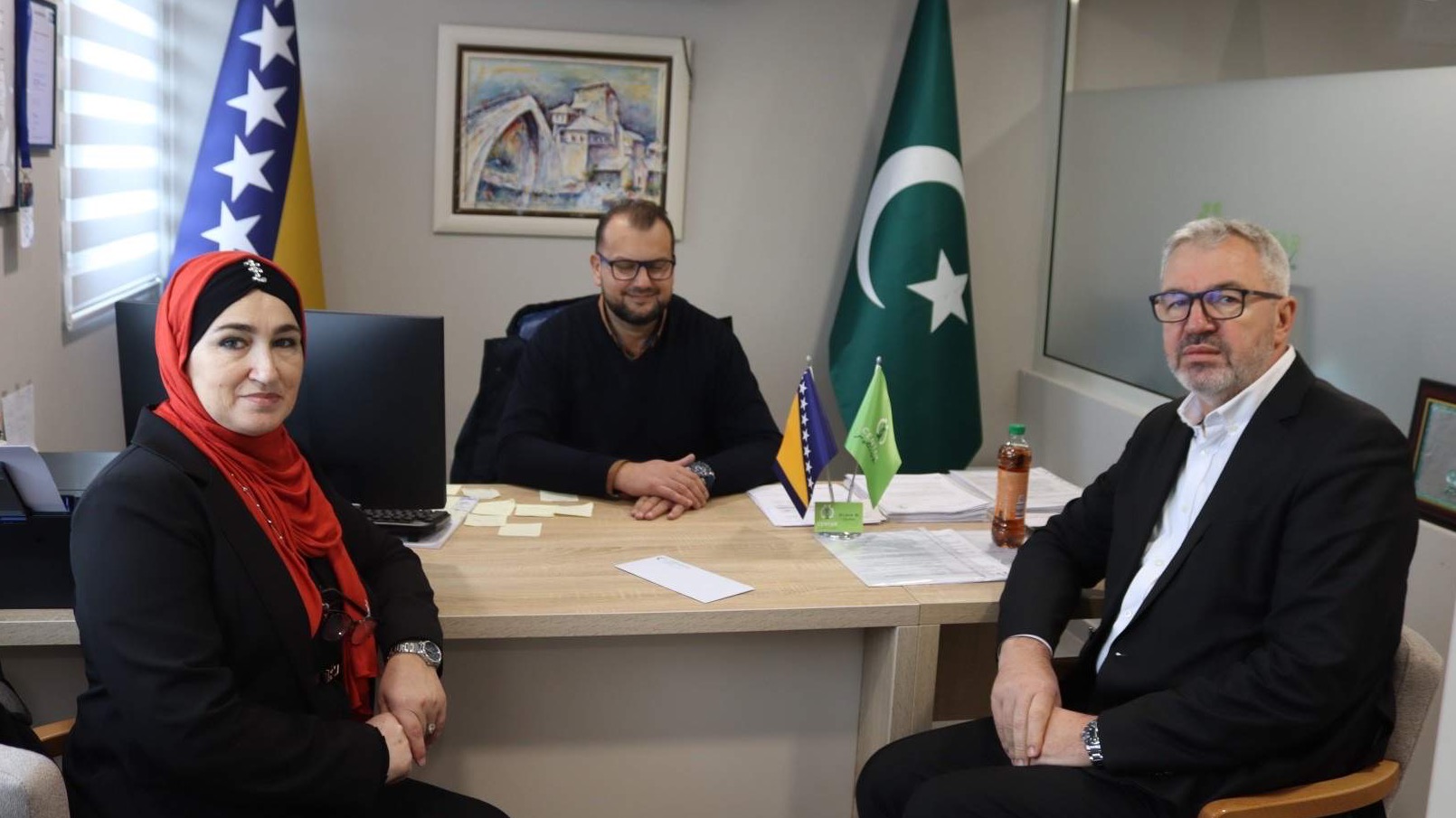 Predstavnici Ureda za društvenu brigu Rijaseta IZ u BiH posjetili Centar za stare osobe u Podveležju