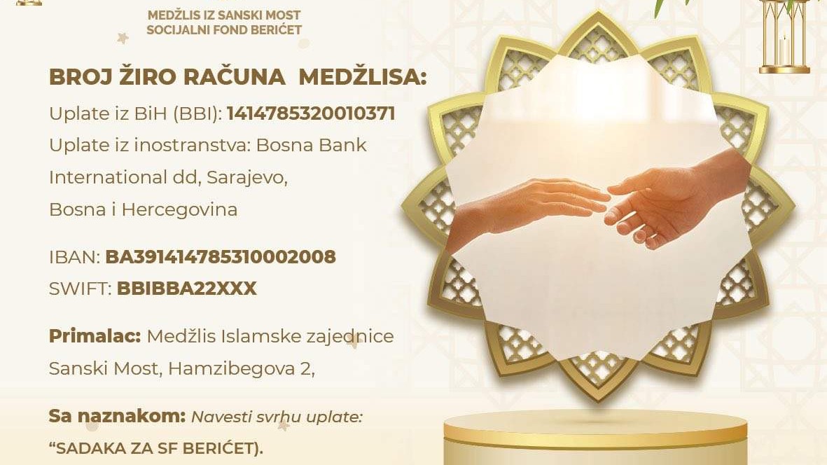 Socijalni fond „Berićet“ već više od decenije u službi pomoći potrebnima