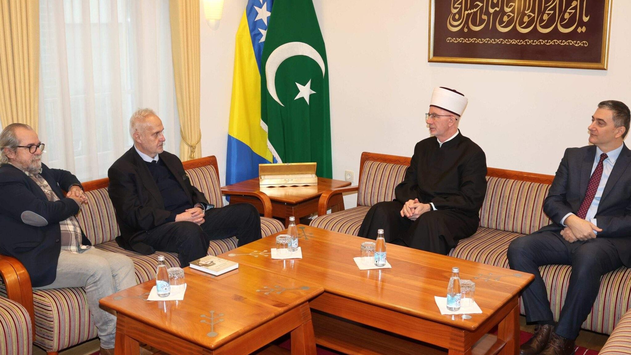  Muftiju Fazlovića posjetio Muhamed Sušić: Obilježeno stotinu godina od rođenja književnika Derviša Sušića 