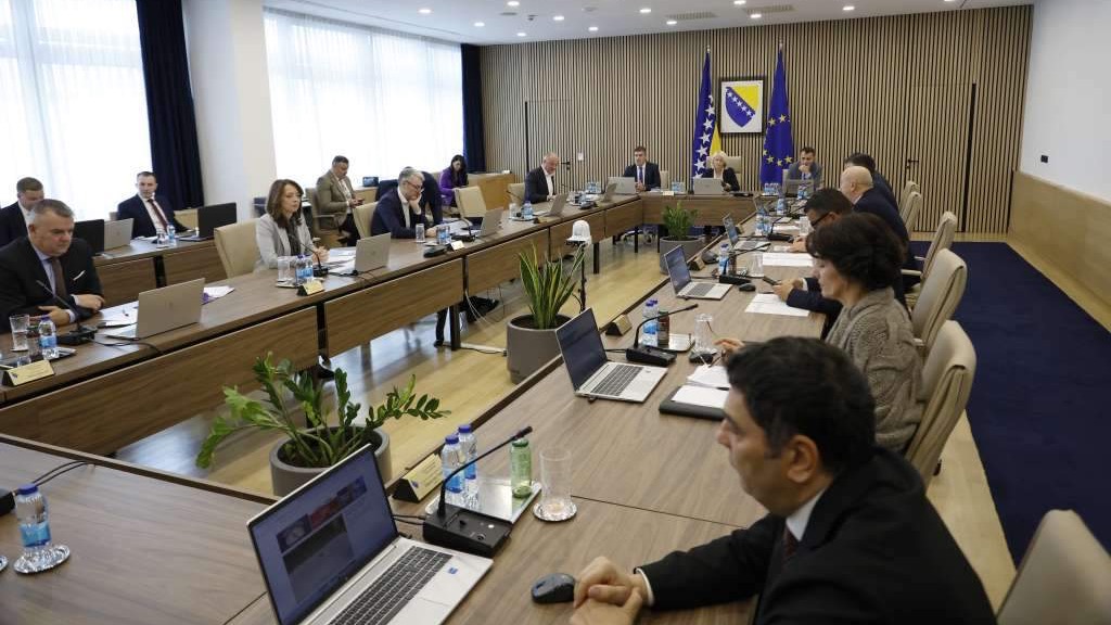 Danas sjednica Vijeća ministara Bosne i Hercegovine