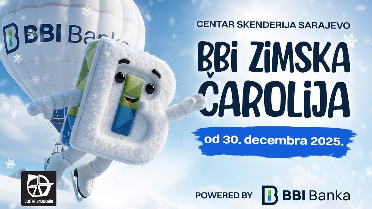 BBI Banka – generalni sponzor Zimske čarolije na Skenderiji