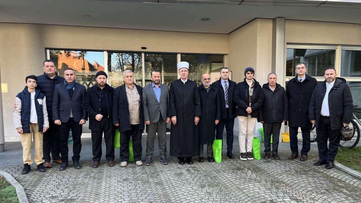 Prijem muftije Fazlovića za delegaciju iz Turske