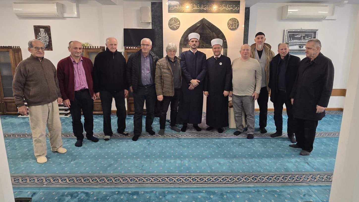 Muftija za Zapadnu Europu Senaid-ef. Kobilica održao hutbu u Antwerpenu