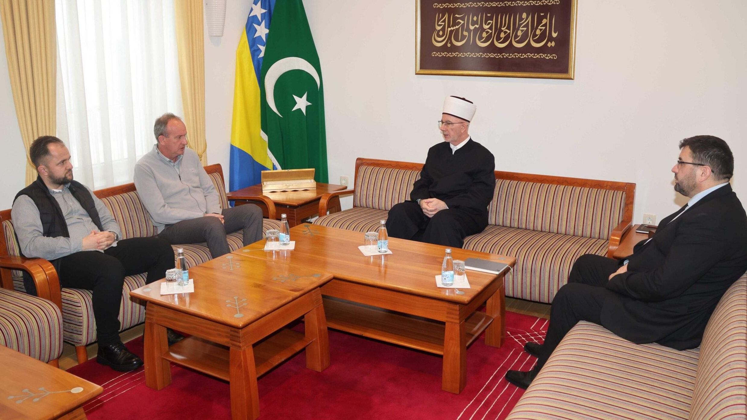 Muftiju tuzlanskog posjetio direktor Međunarodnog foruma solidarnosti "Emmaus" 