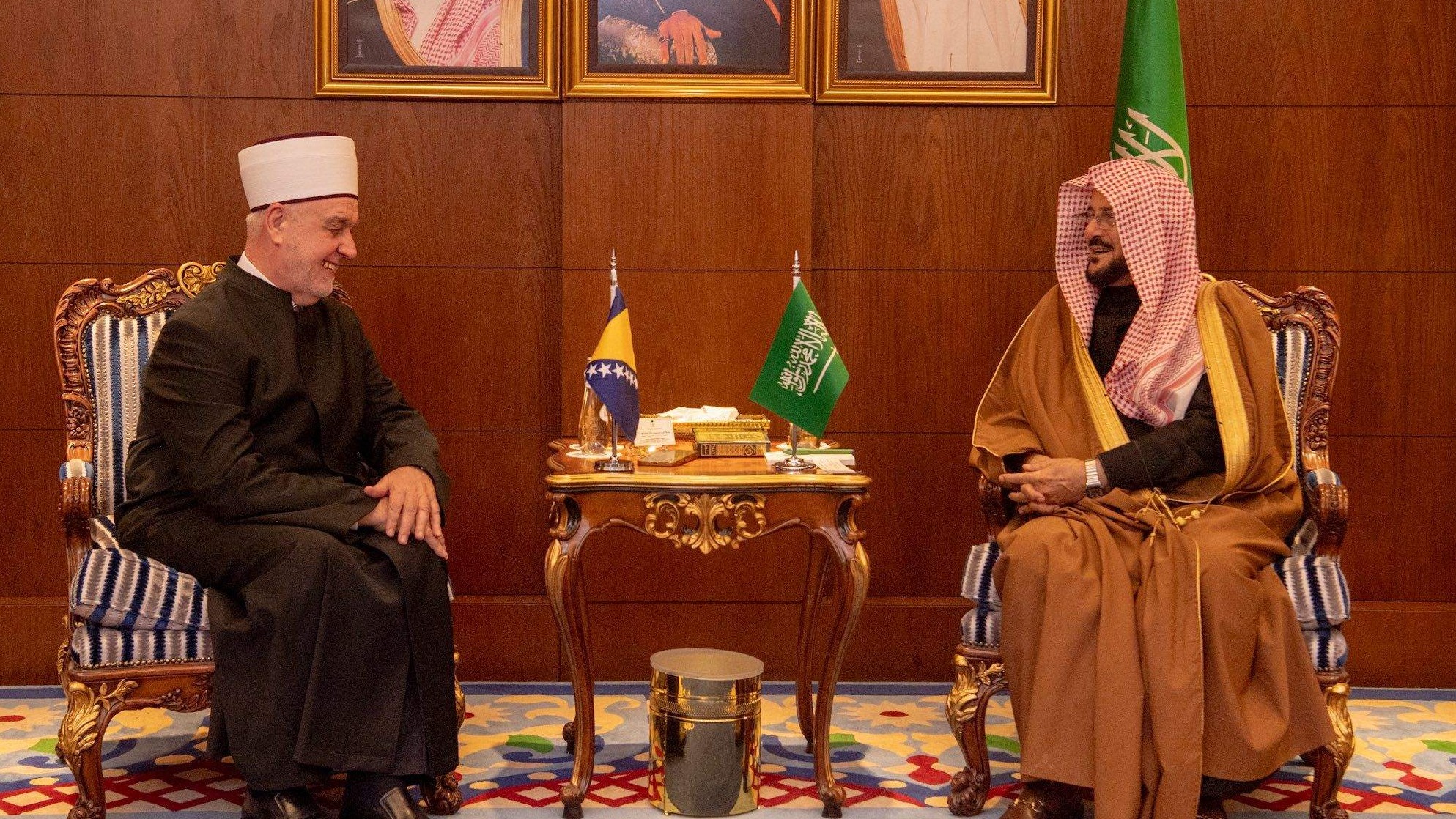 Reisul-ulema Kavazović i ministar Al-Sheikh: Zahvalnost Saudijskoj Arabiji za interes o dešavanjima u BiH