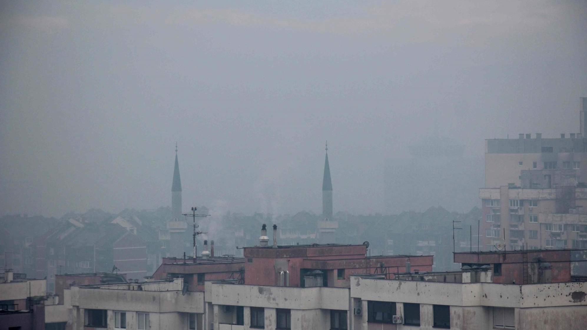 Vazduh nezdrav u 13 gradova, najzagađeniji Sarajevo i Banjaluka