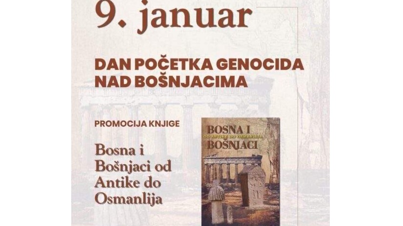 Promocija knjige: 9. januar - Dan početka genocida nad Bošnjacima