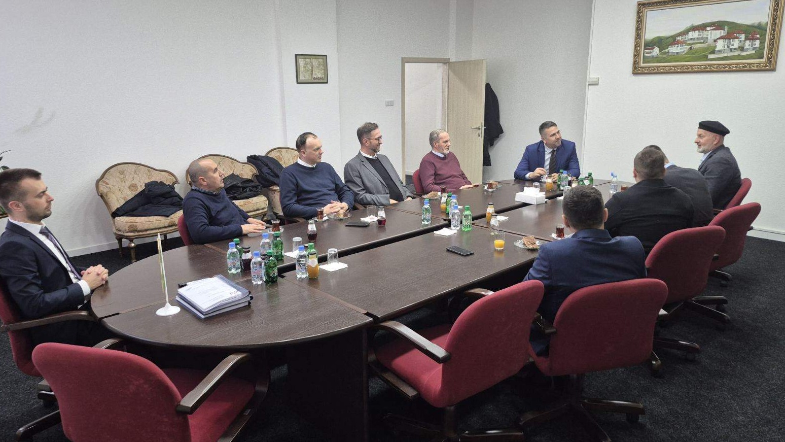 Muftija goraždanski u posjeti Vakufskoj direkciji 