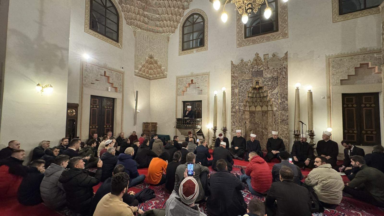 Večer Kur’ana u Gazi Husrev-begovoj džamiji povodom Lejletul-miradža i Dana vakifa