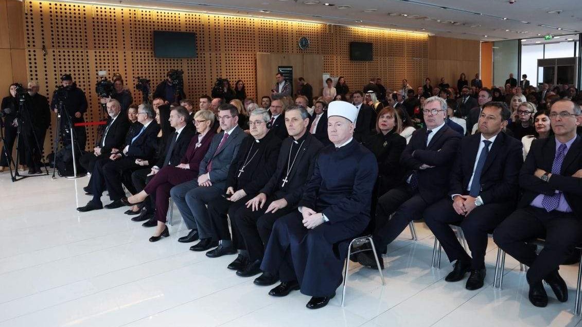 Muftija Porić na prijemu kod predsjednice Republike Slovenije