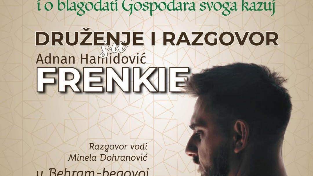 Druženje i razgovor s Frenkijem u Behram-begovoj džamiji u Tuzli
