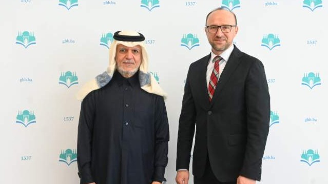 Dr. Hamed Al-Marvani u posjeti Biblioteci