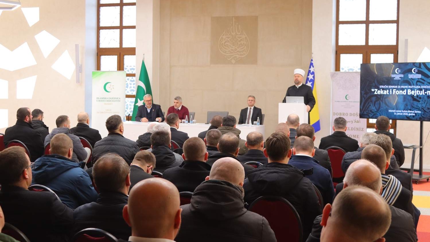 Imami Medžlisa IZ Zenica na seminaru posvećenom zekatu i Bejtul-malu