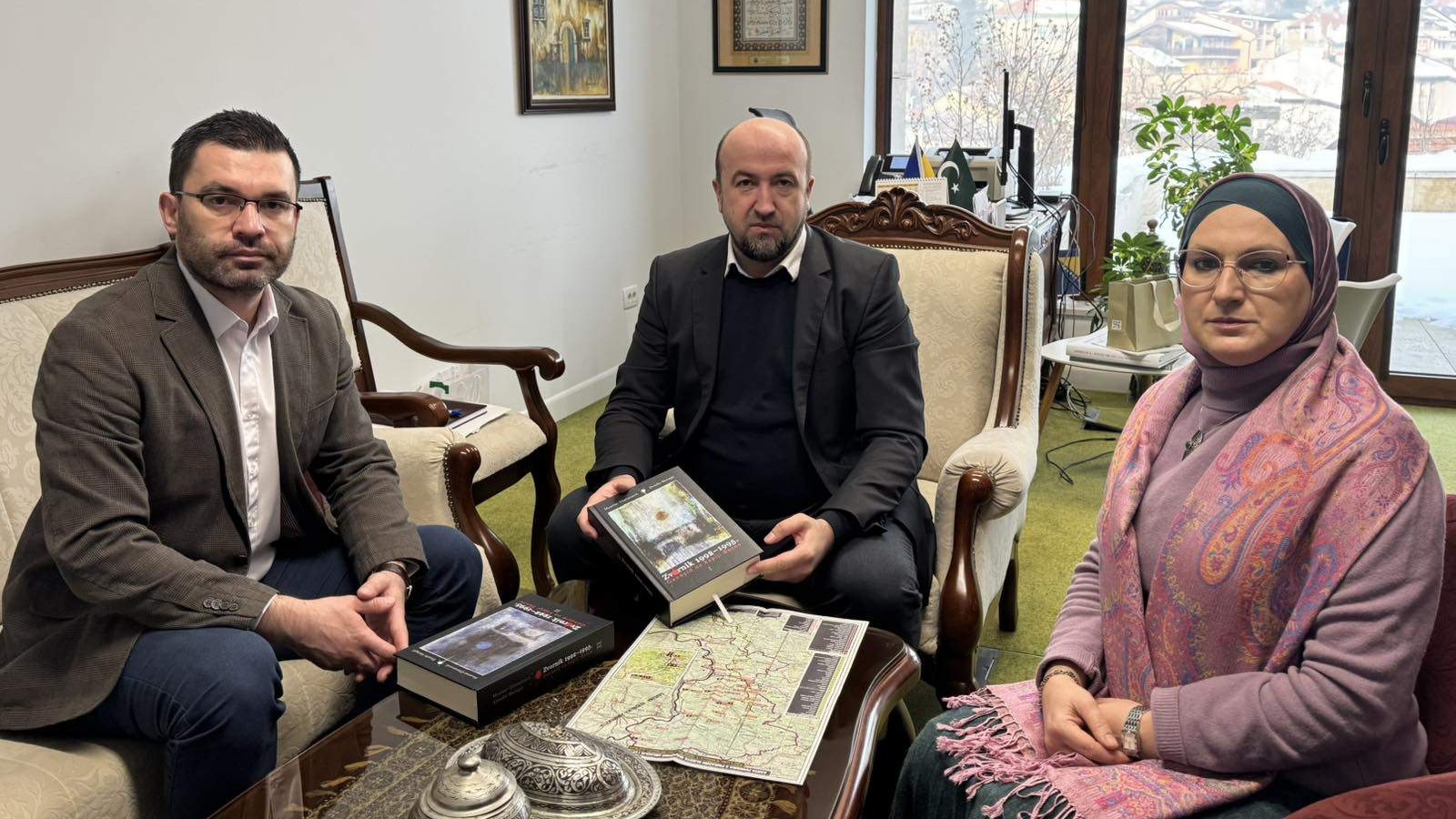 Susret Jusića i Džananovića povodom objavljivanja studije o genocidu u Zvorniku