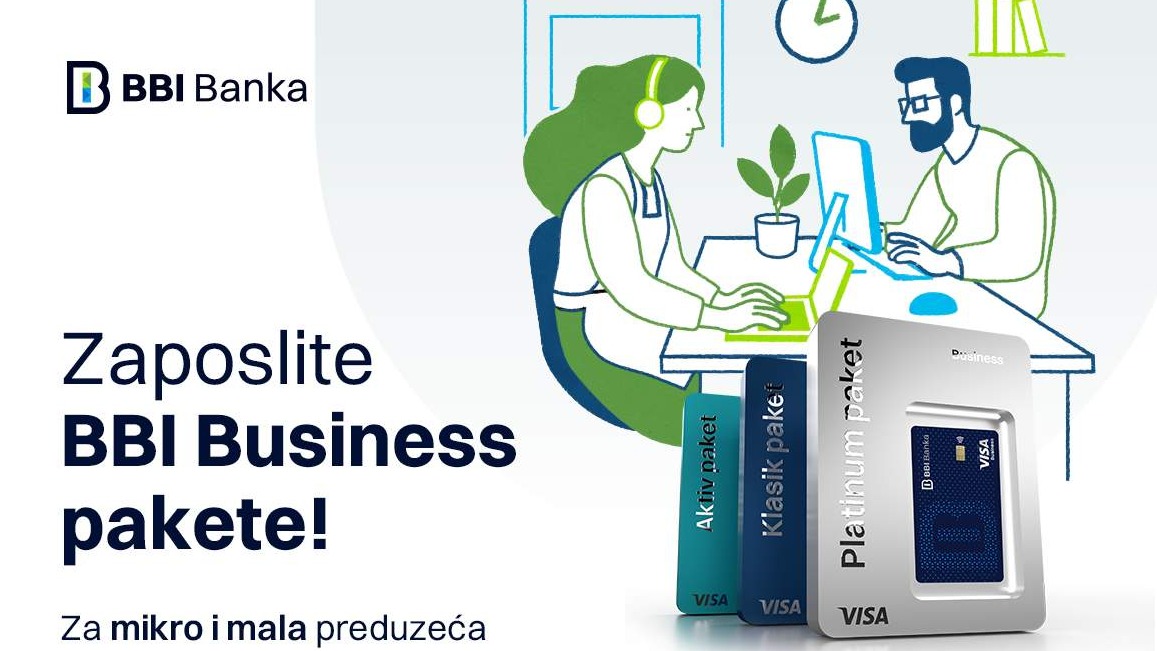 Zaposlite BBI Business pakete za jednostavnije i efikasnije poslovanje