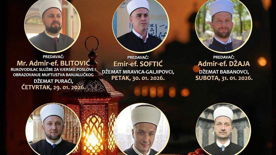 Predramazanske tribine na području Medžlisa Prnjavor