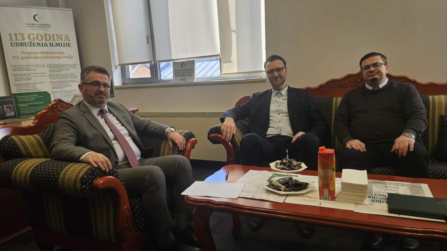 Predsjednik Udruženja ilmijje primio predsjednika Odbora Udruženja ilmijje Kakanj