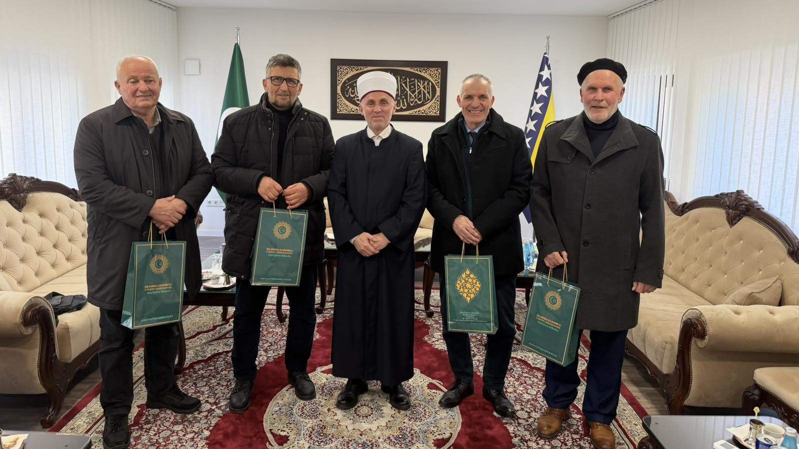 Muftija Kudić upriličio prijem za penzionisane imame