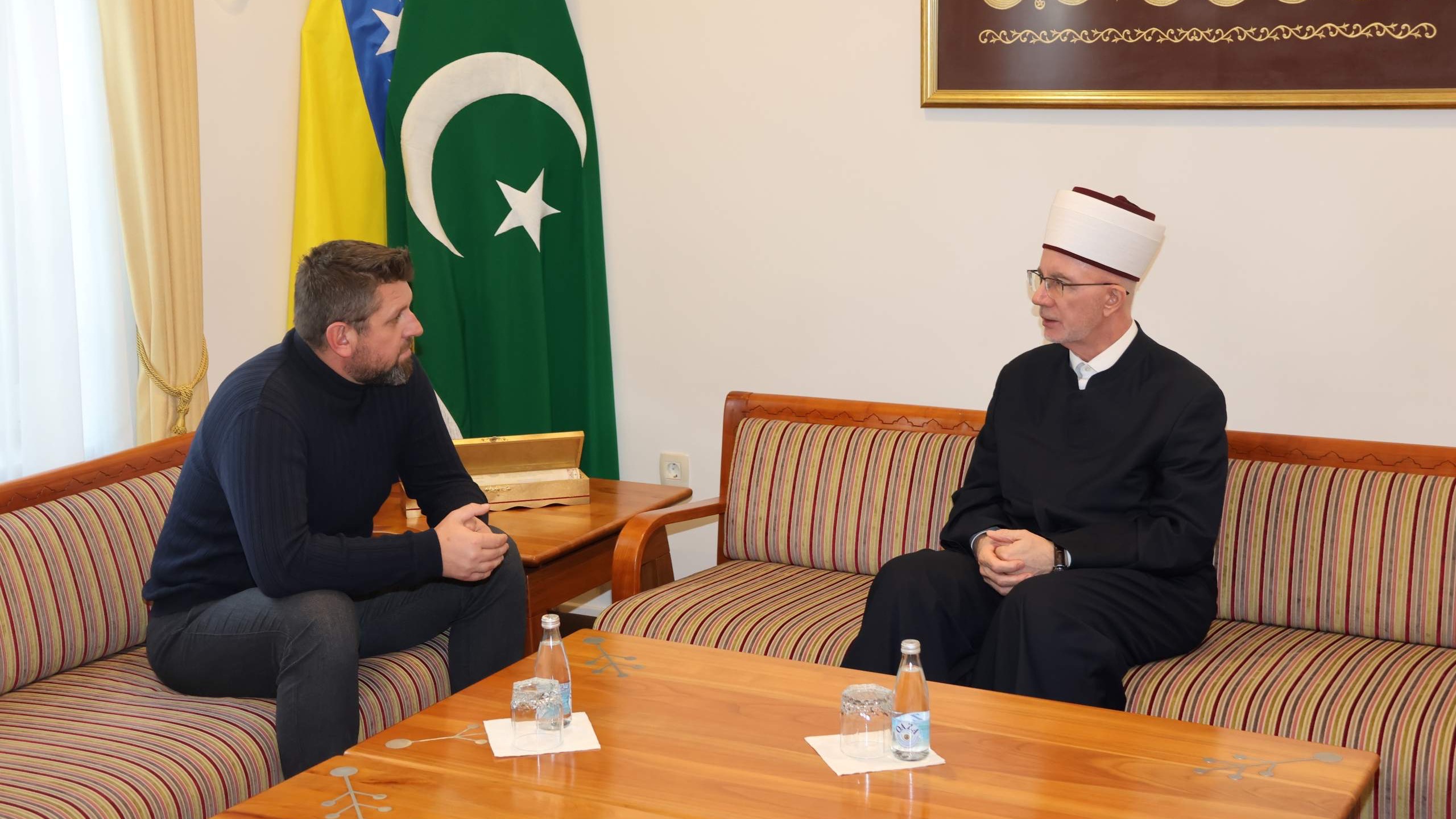Muftiju Fazlovića posjetio potpredsjednik Duraković 