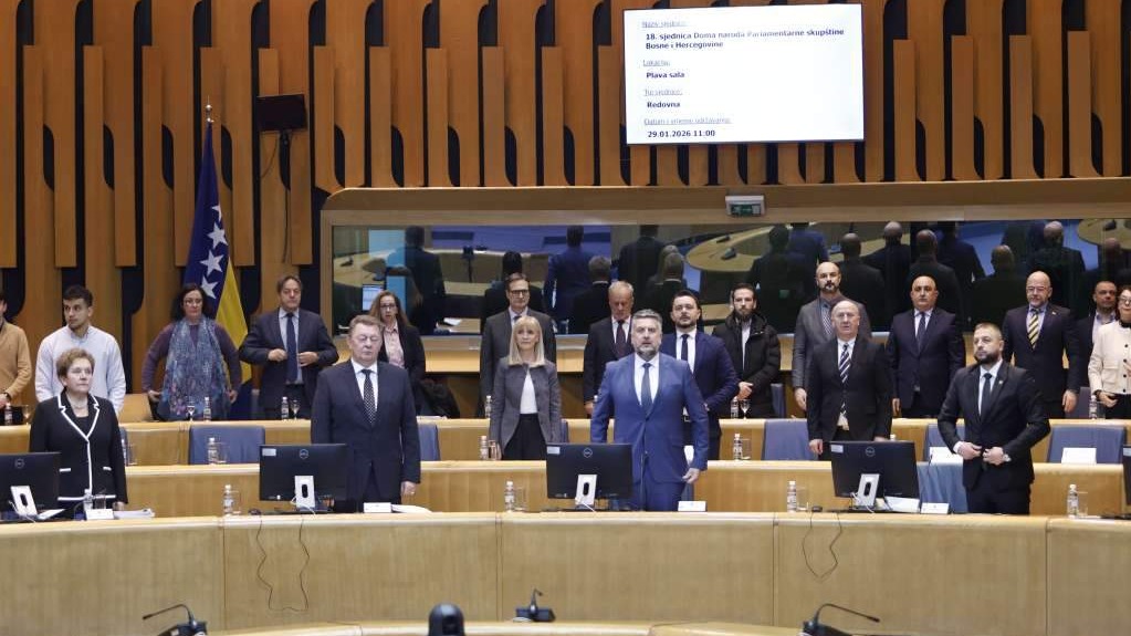 Prekinuta sjednica Doma naroda PSBiH, nema kvoruma iz klubova hrvatskog i srpskog naroda