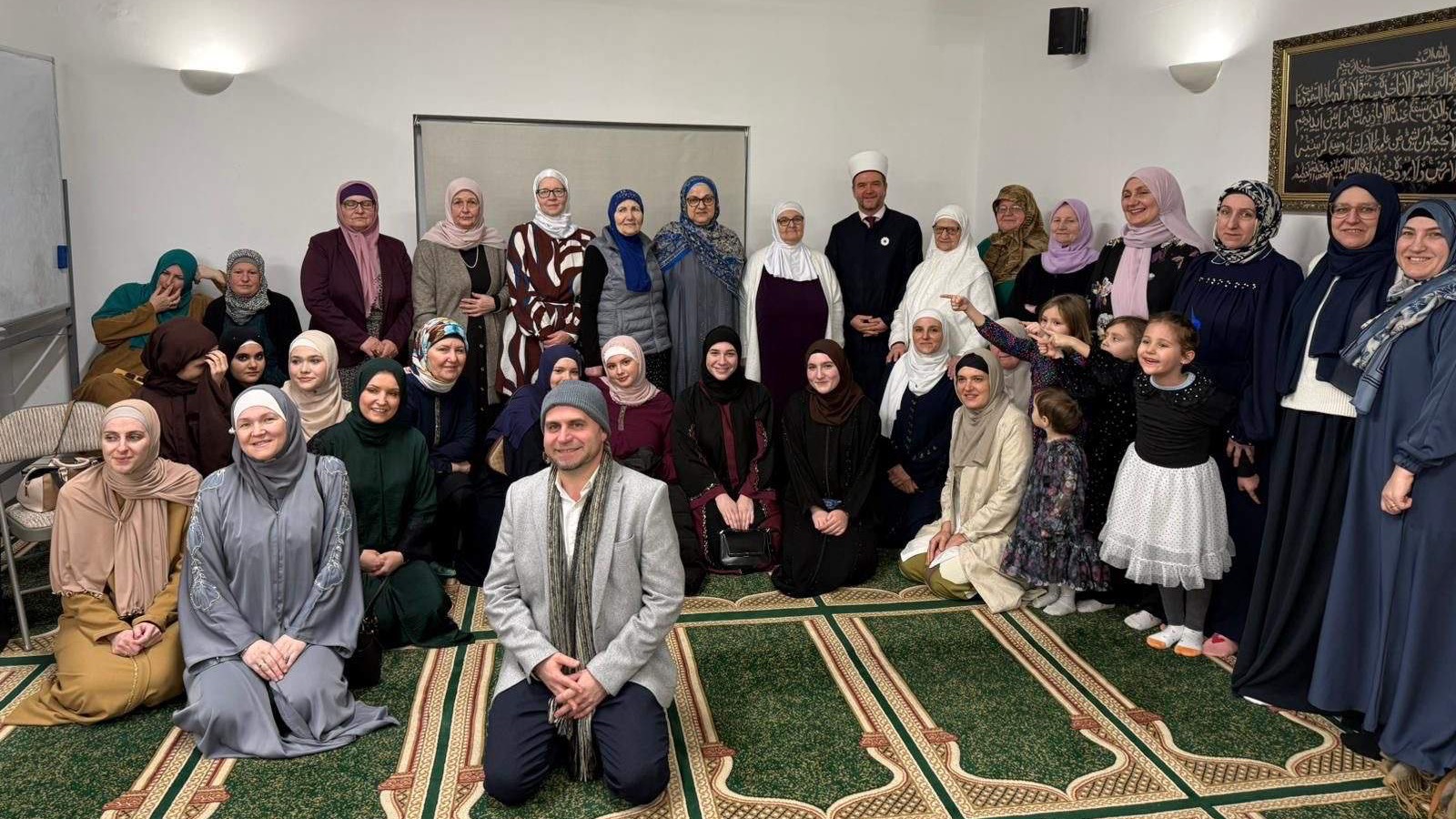 Službena posjeta muftije za Zapadnu Europu Senaid-ef. Kobilice Islamskoj zajednici Bošnjaka u Velikoj Britaniji