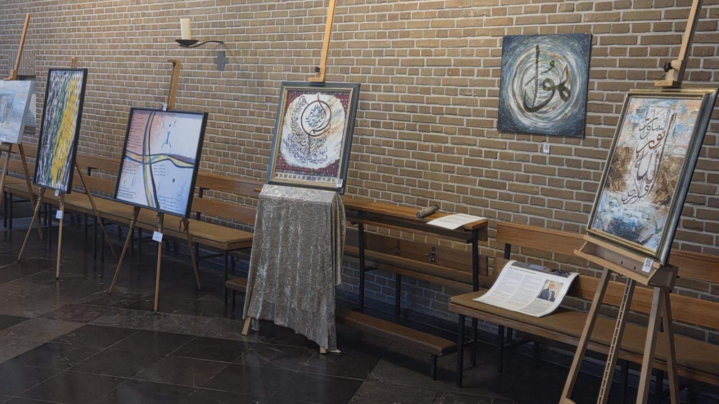 Umjetnost i duhovnost u srcu Eilendorfa – Mehmed-ef. Jakubović izložio svoja umjetnička djela