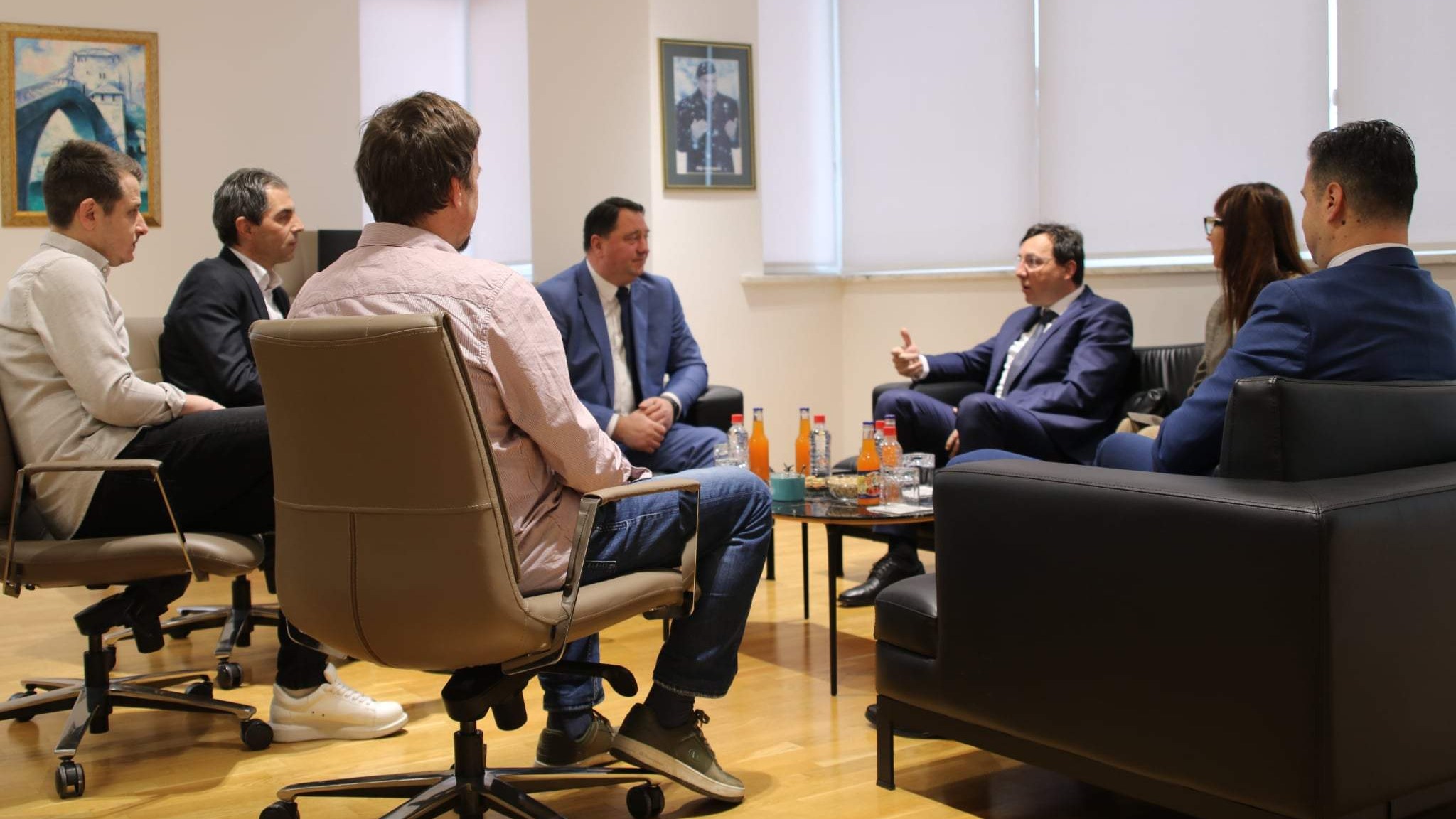 Media centar Islamske zajednice posjetila delegacija BBI banke