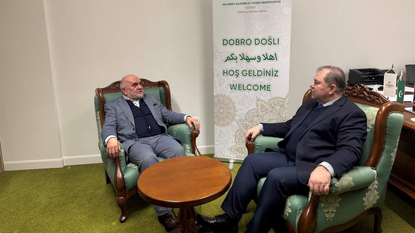 U fokusu saradnja i predramazanske pripreme: Susret muftije Dudića i direktora Malkića