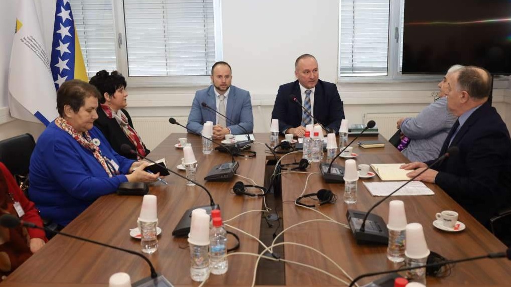 Sastanak predsjednika VSTV-a BiH s predstavnicima udruženja ratnih žrtava