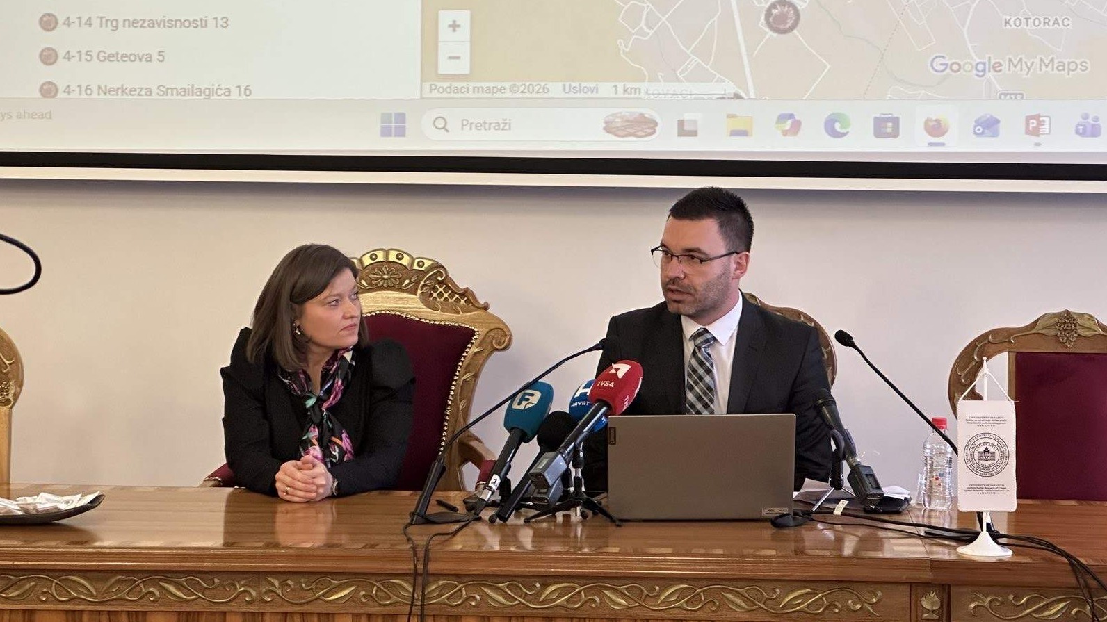 Predstavljena interaktivna mapa “Granatiranje Sarajeva u vrijeme opsade”