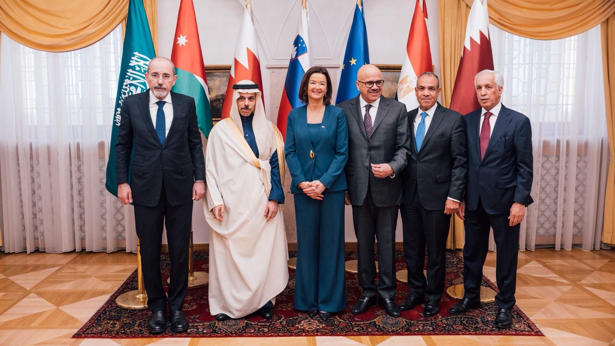 Slovenija u historijskoj posjeti ugostila najveću delegaciju ministara s Bliskog istoka, znak podrške Palestini