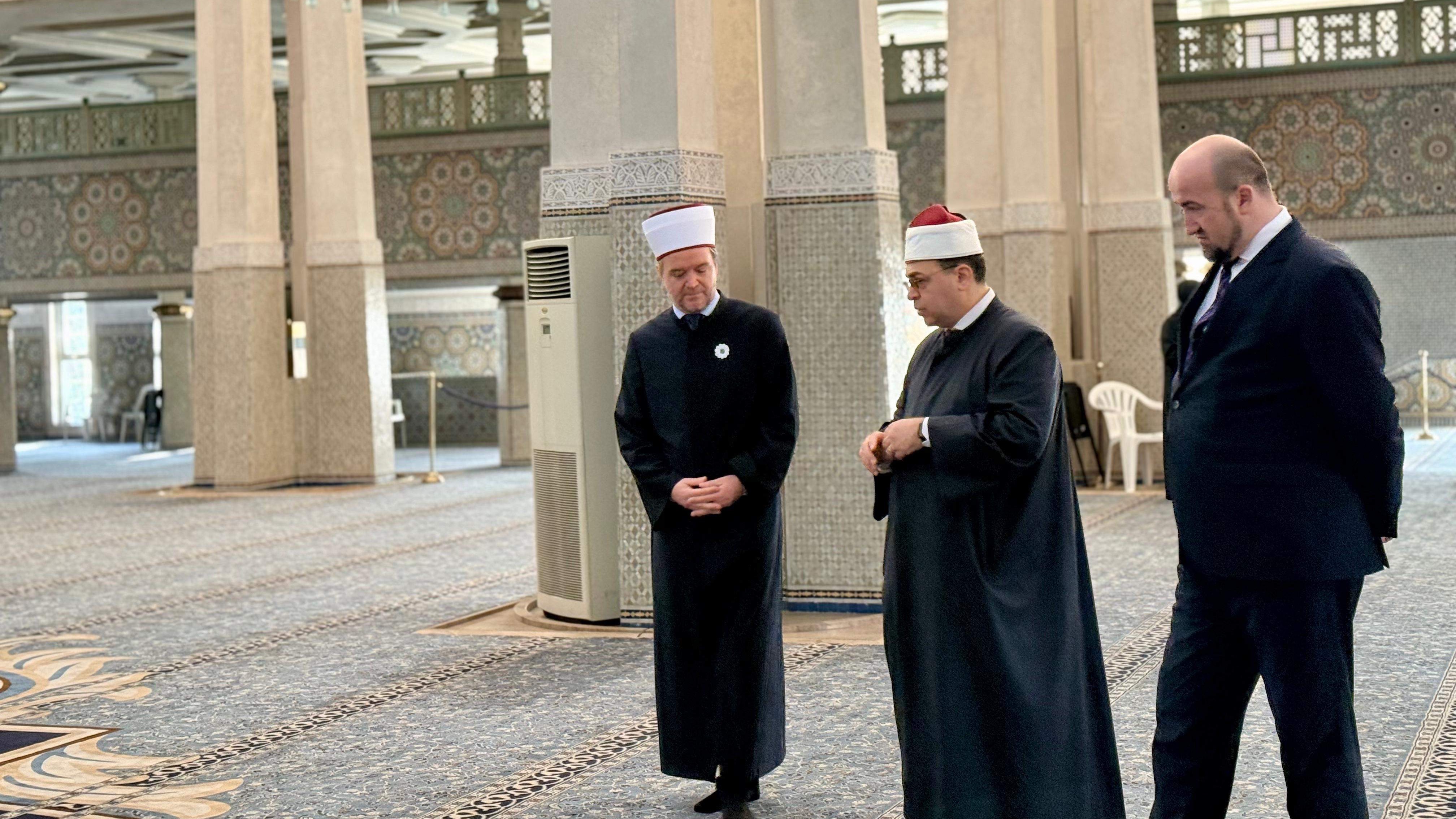 Delegacija Rijaseta IZ u BiH u posjeti Velikoj džamiji u Rimu