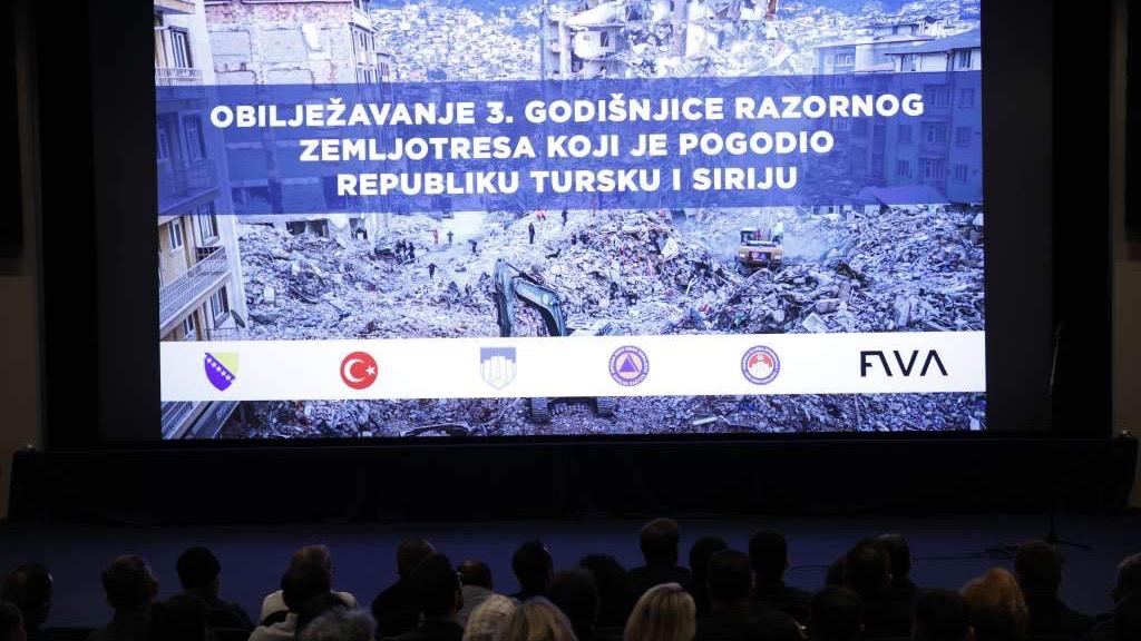 U Općini Novi Grad Sarajevo obilježena treća godišnjica razornog zemljotresa u Turskoj i Siriji