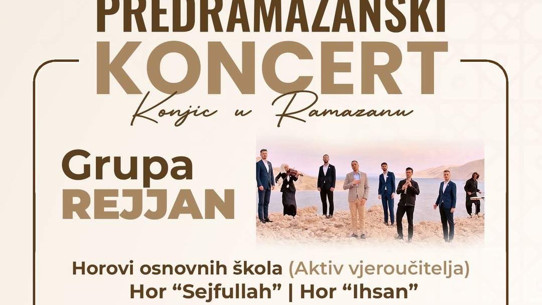 Predramazanski koncert „Konjic u Ramazanu“ 12. februara u Sportskoj dvorani