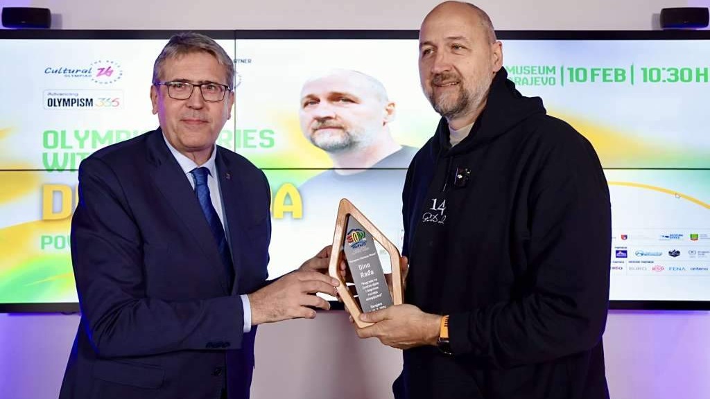 Dino Rađa posjetio Olimpijski muzej: Susret sa mladima i gradonačelnikom Sarajeva