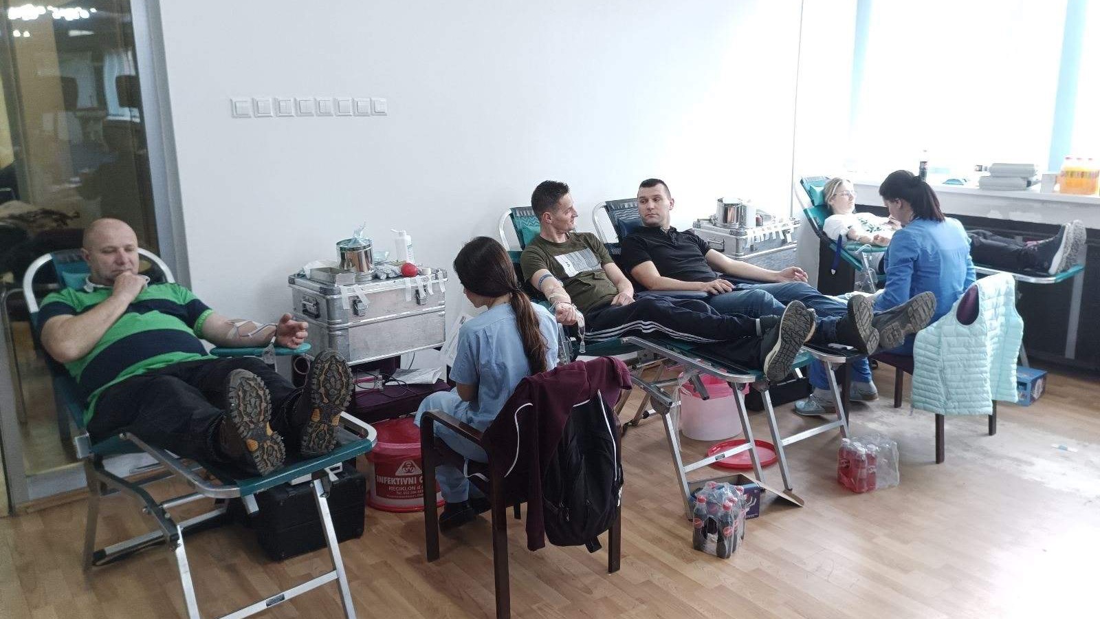 U Srebreniku uspješno provedena akcija dobrovoljnog darivanja krvi