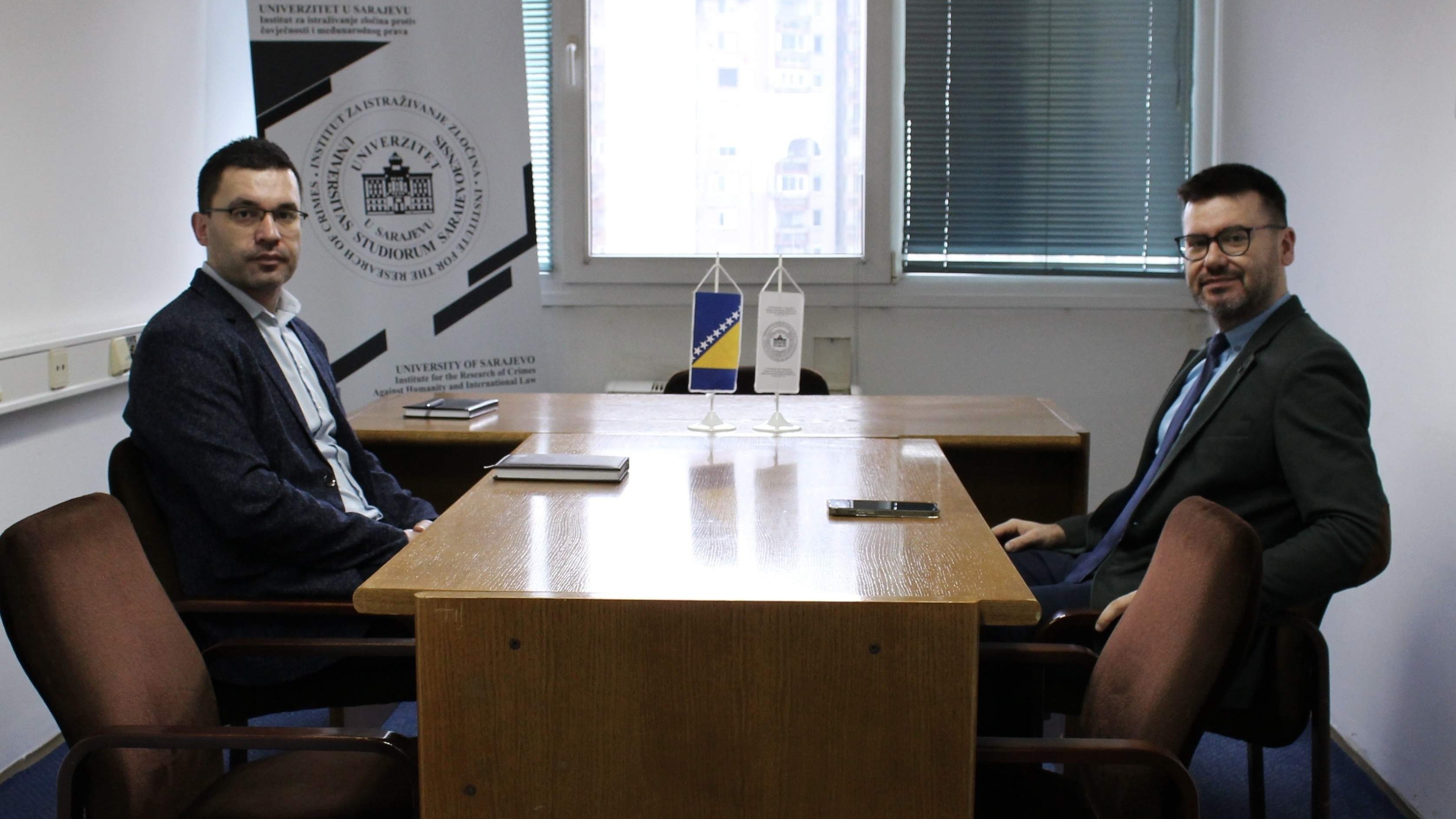 Saradnja Pravnog fakulteta UNZE i Instituta za istraživanje zločina protiv čovječnosti i međunarodnog prava UNSA