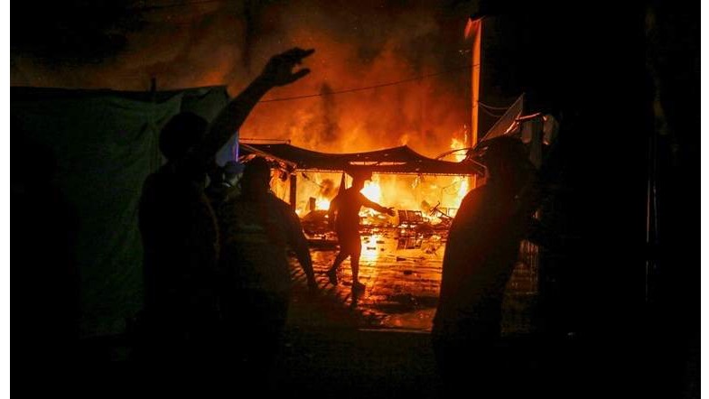 U požaru u šatoru za raseljene u Gazi poginulo dvoje djece